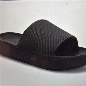 Black Slide Sandals unisex